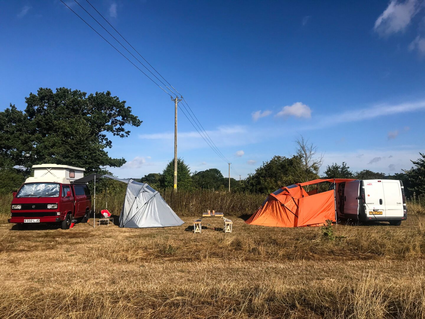Campervan campsites in the New Forest