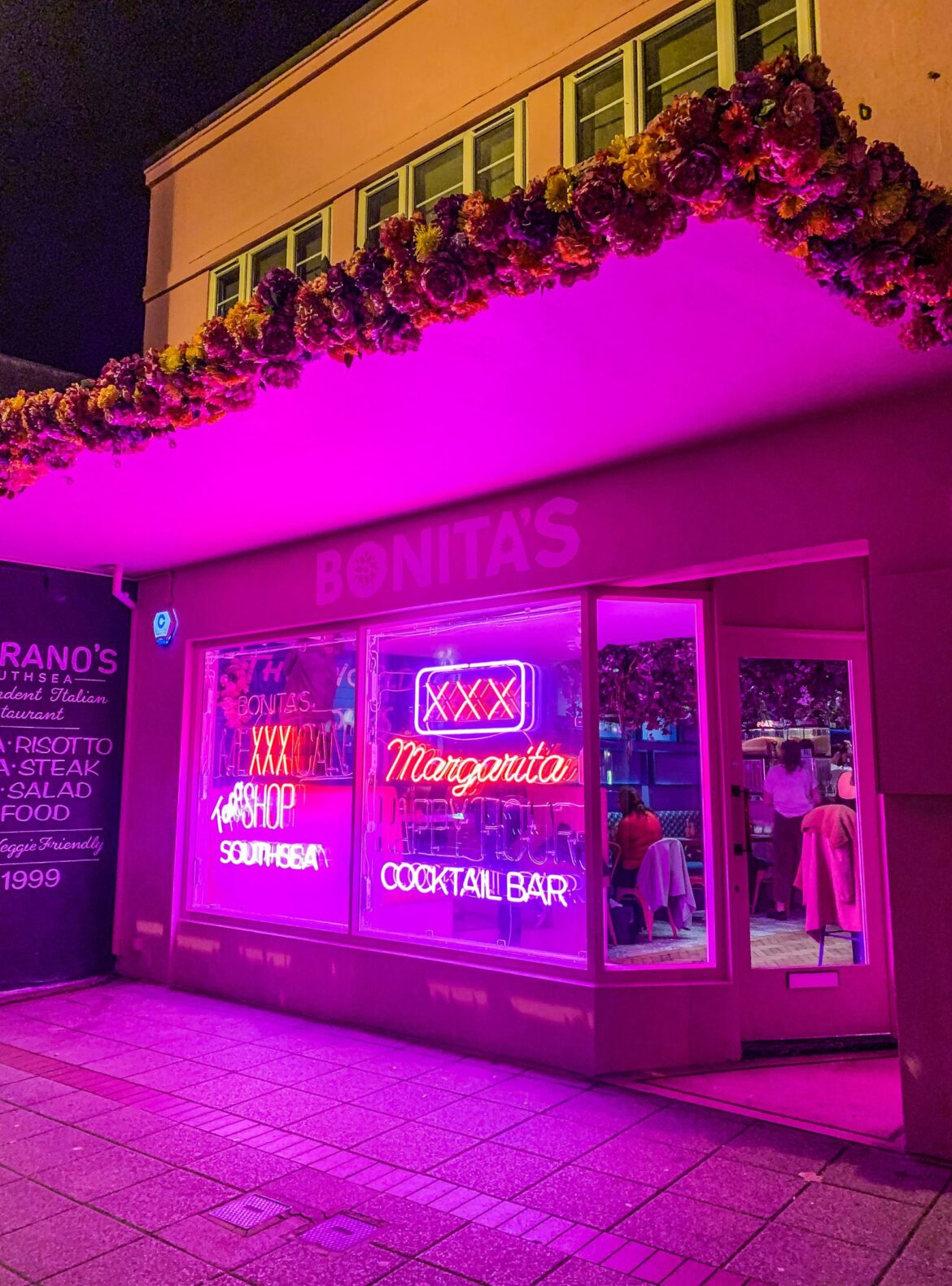 bonita's southsea - date night in hampshire