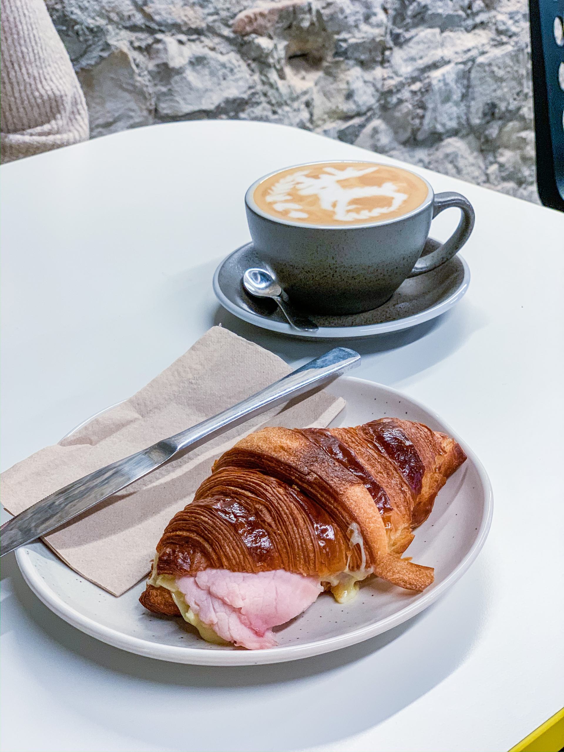 Lunch at God's House Tower