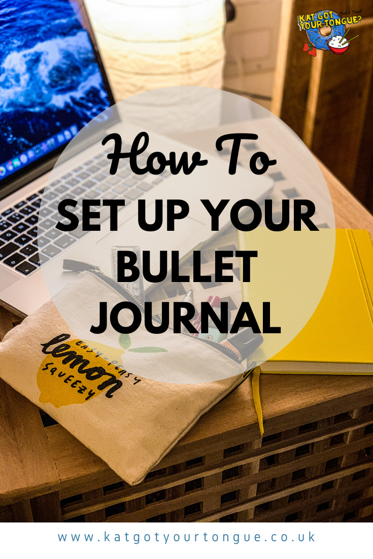 How to set up your bullet journal