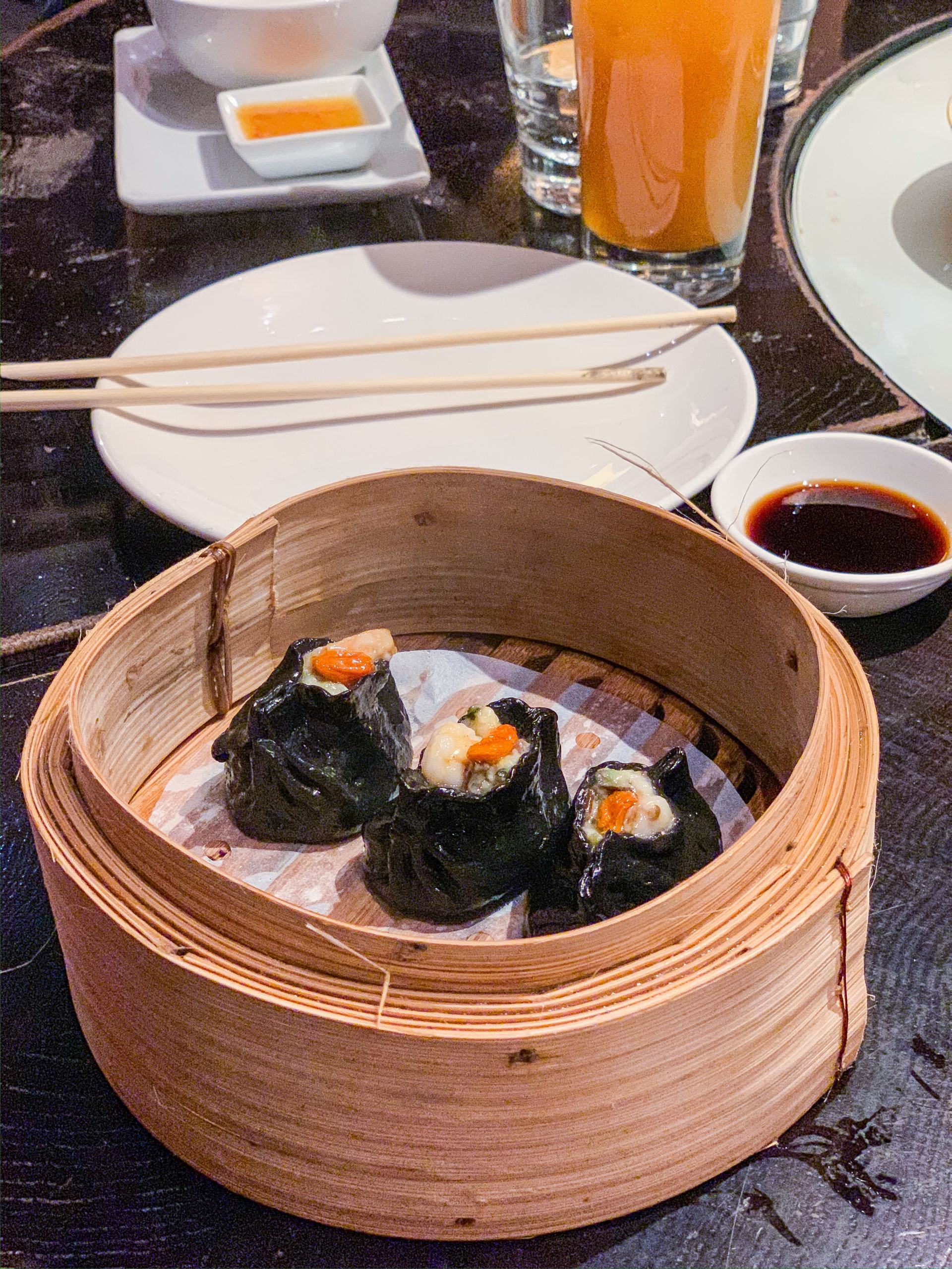king prawn dumplings