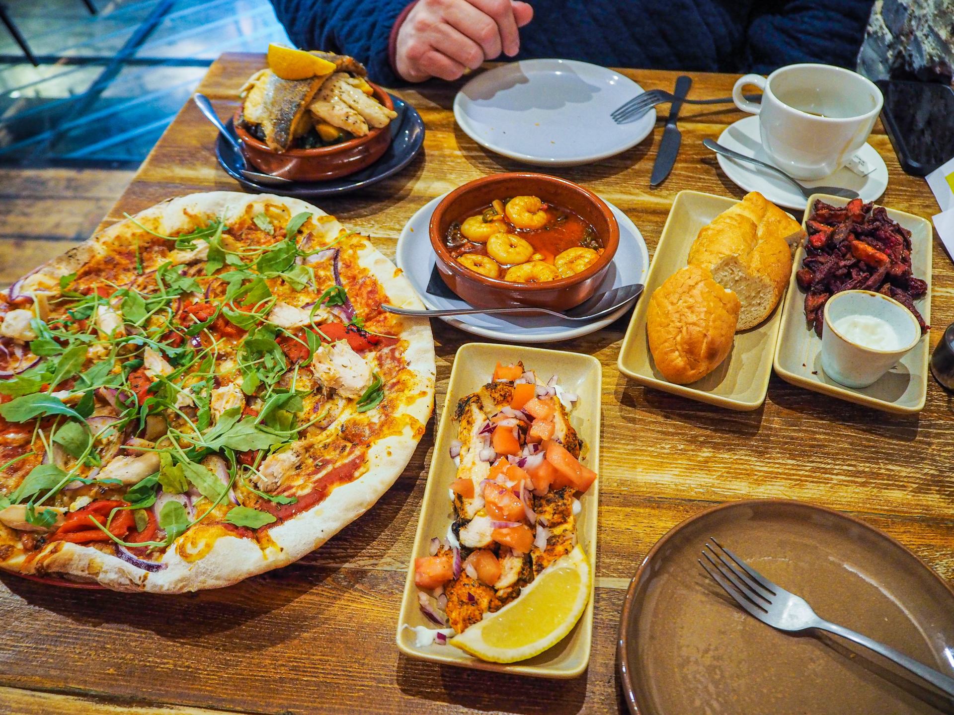 a feast at Four London Road Horndean