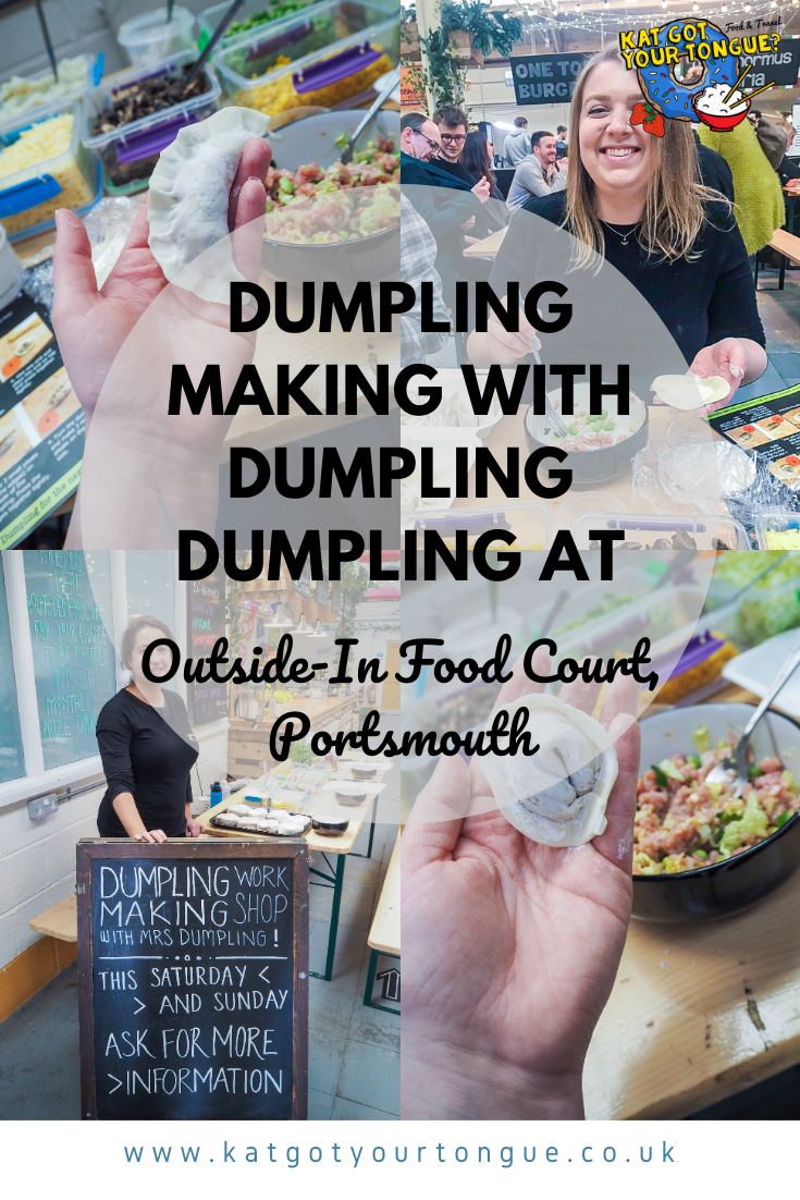 Dumpling making with Dumpling Dumpling at Outside-In Food Court, Portsmouth