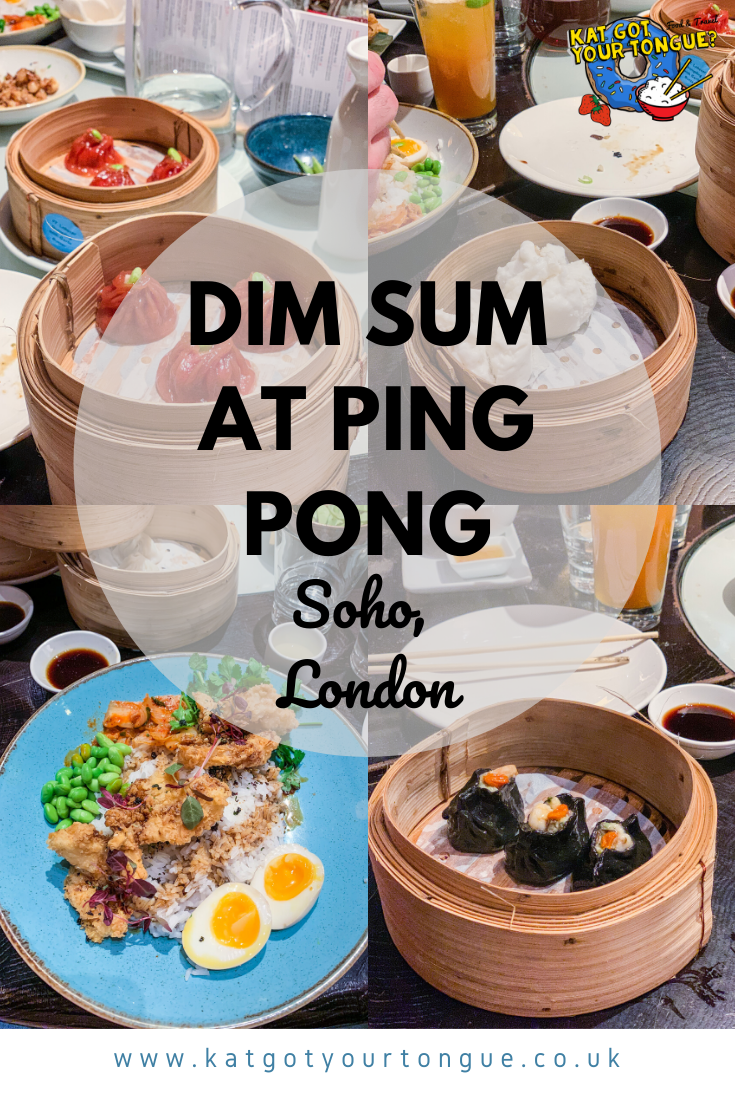 Dim Sum at Ping Pong Soho, London