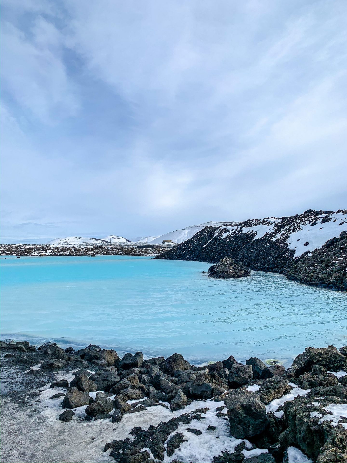 outside the Blue Lagoon