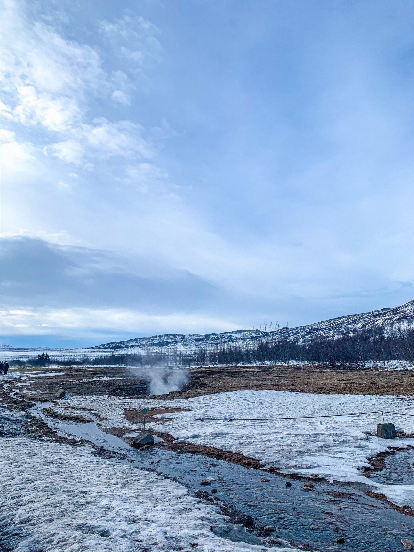 Hot spring area of Geysir