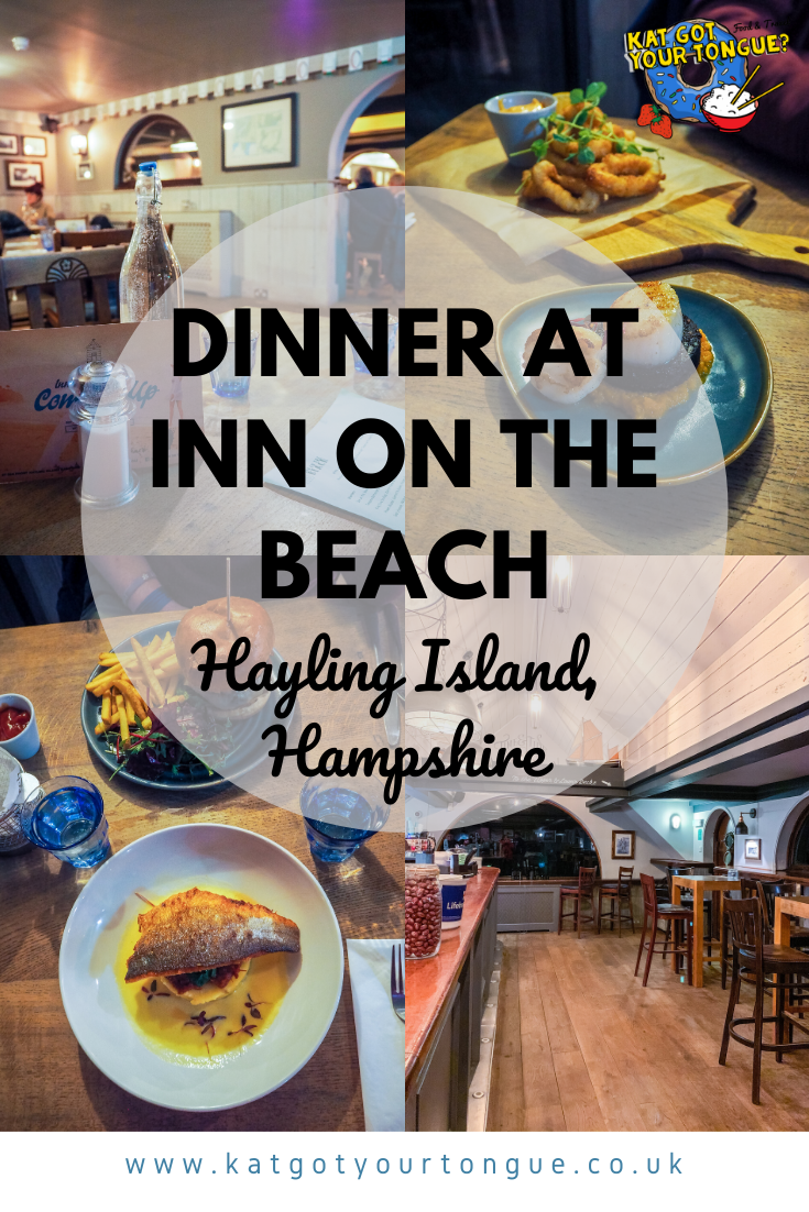 Dinner at Inn on the Beach, Hayling Island