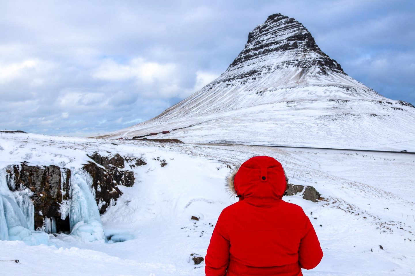 visiting Kirkjufell, Iceland