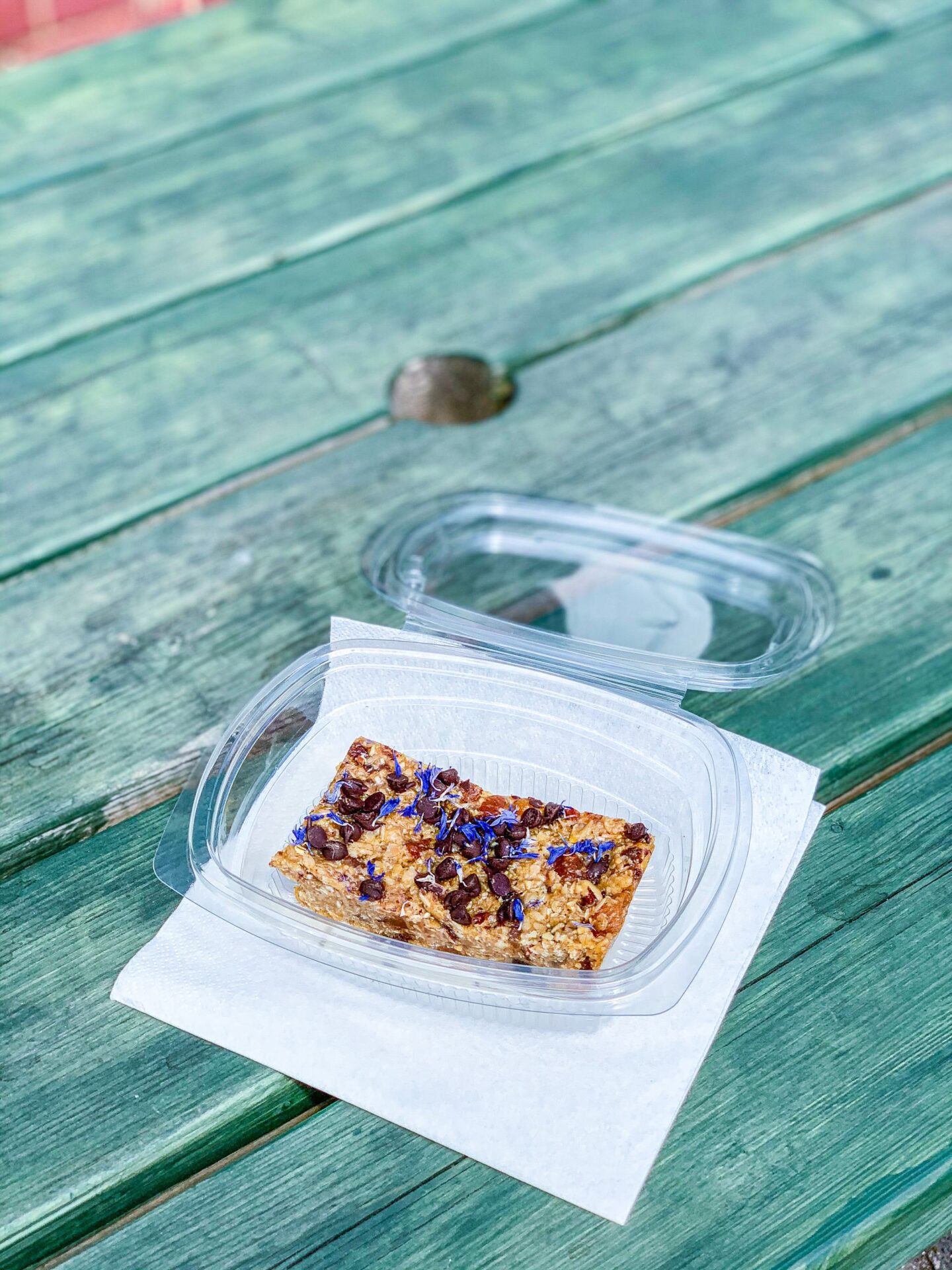 Superfood Flapjack at Old Forge Tea Room