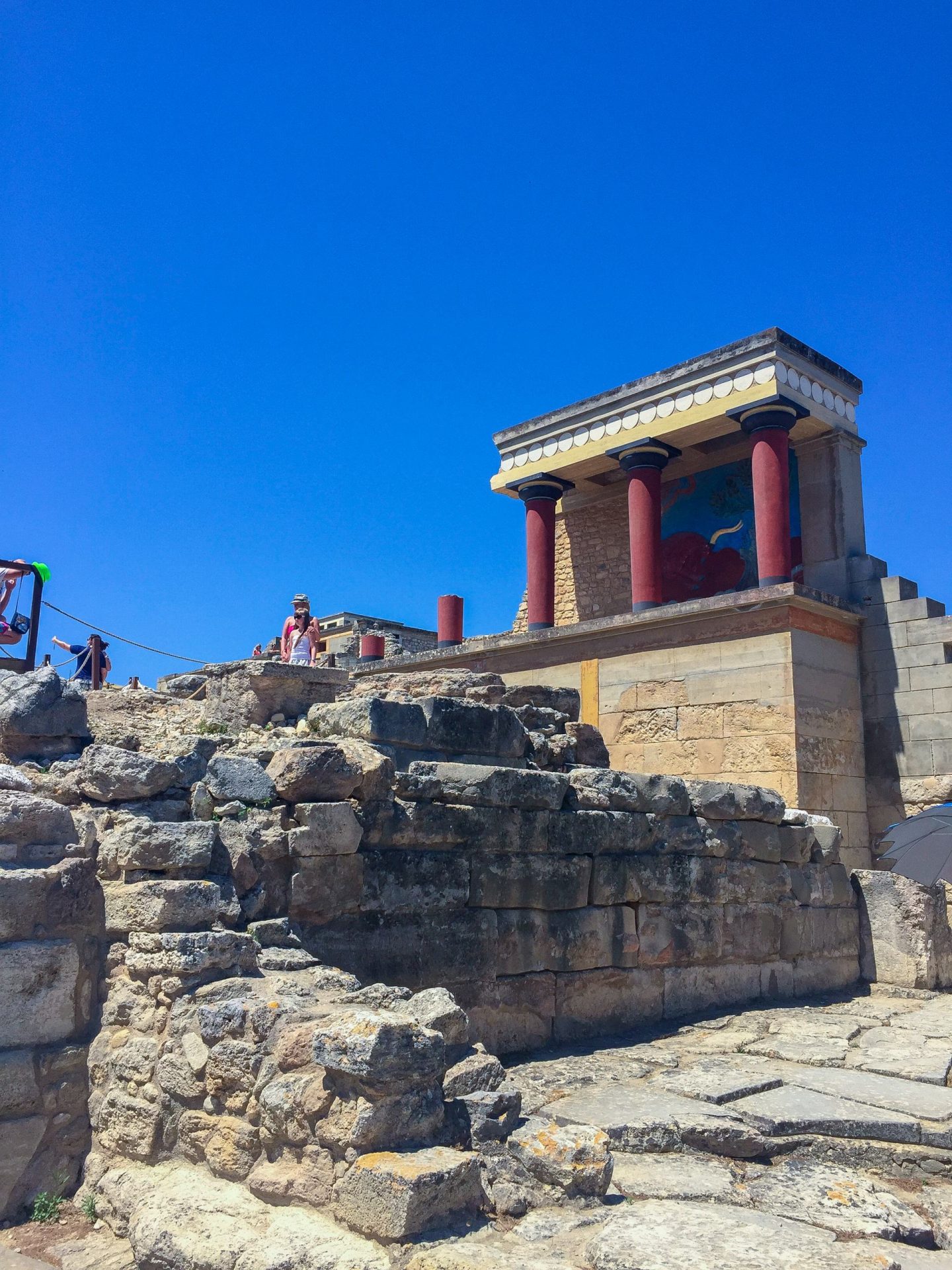 Labyrinth in Crete, Greece