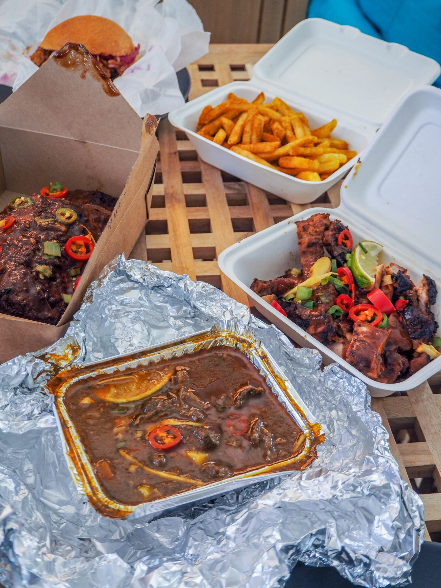 curry goat from Natty's Jerk, Portsmouth