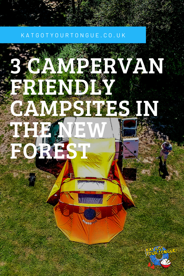 3 Campervan Friendly Campsites in the New Forest