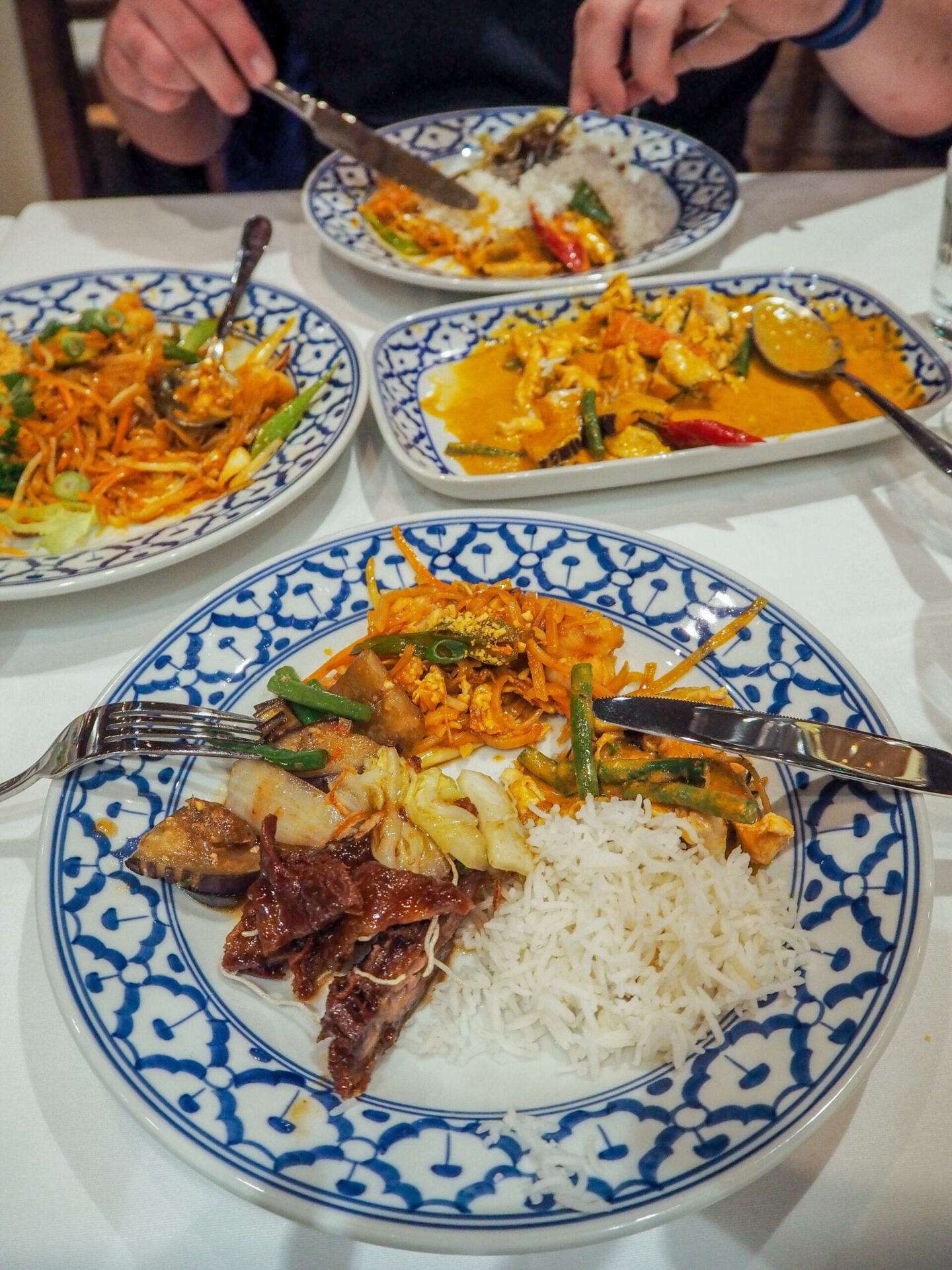 Dinner at Bangkok Bistro Winchester