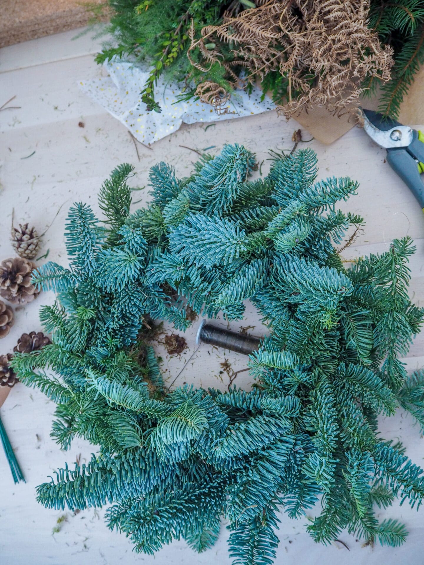 DIY Christmas Wreath Kit from Camilla's Creations