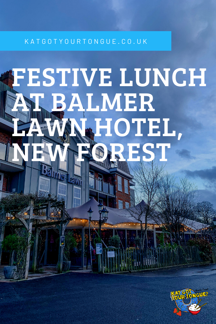 Festive Lunch at Balmer Lawn Hotel, New Forest
